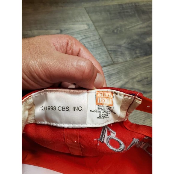 Vintage 90s 1993 Get Smart Movie American Needle Blockhead Snapback Hat Cap - Picture 5 of 7